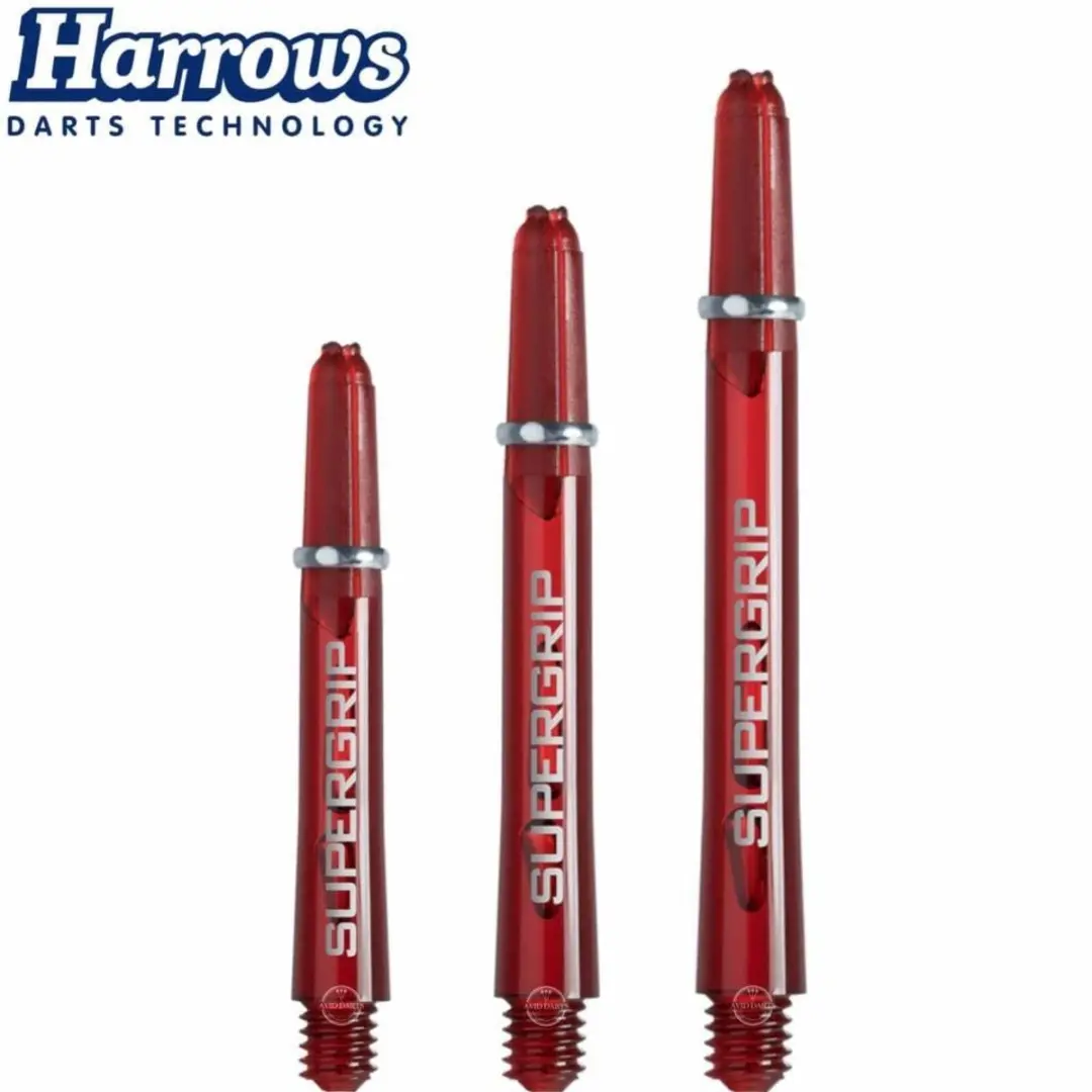 Harrows Supergrip Red Dart Shafts SH0056