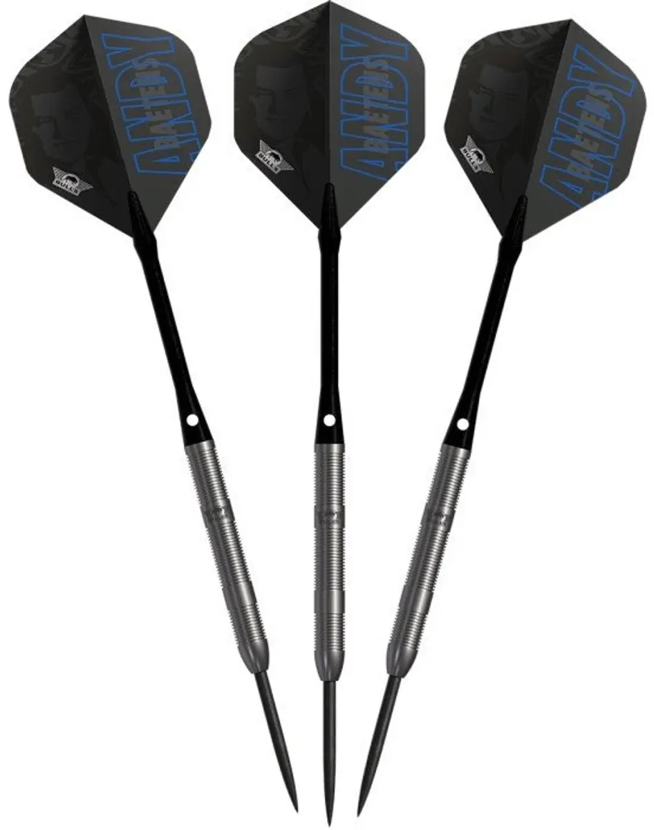 Bull's Andy Baetens E2 Dartpijlen 3 Stuks - Zilver