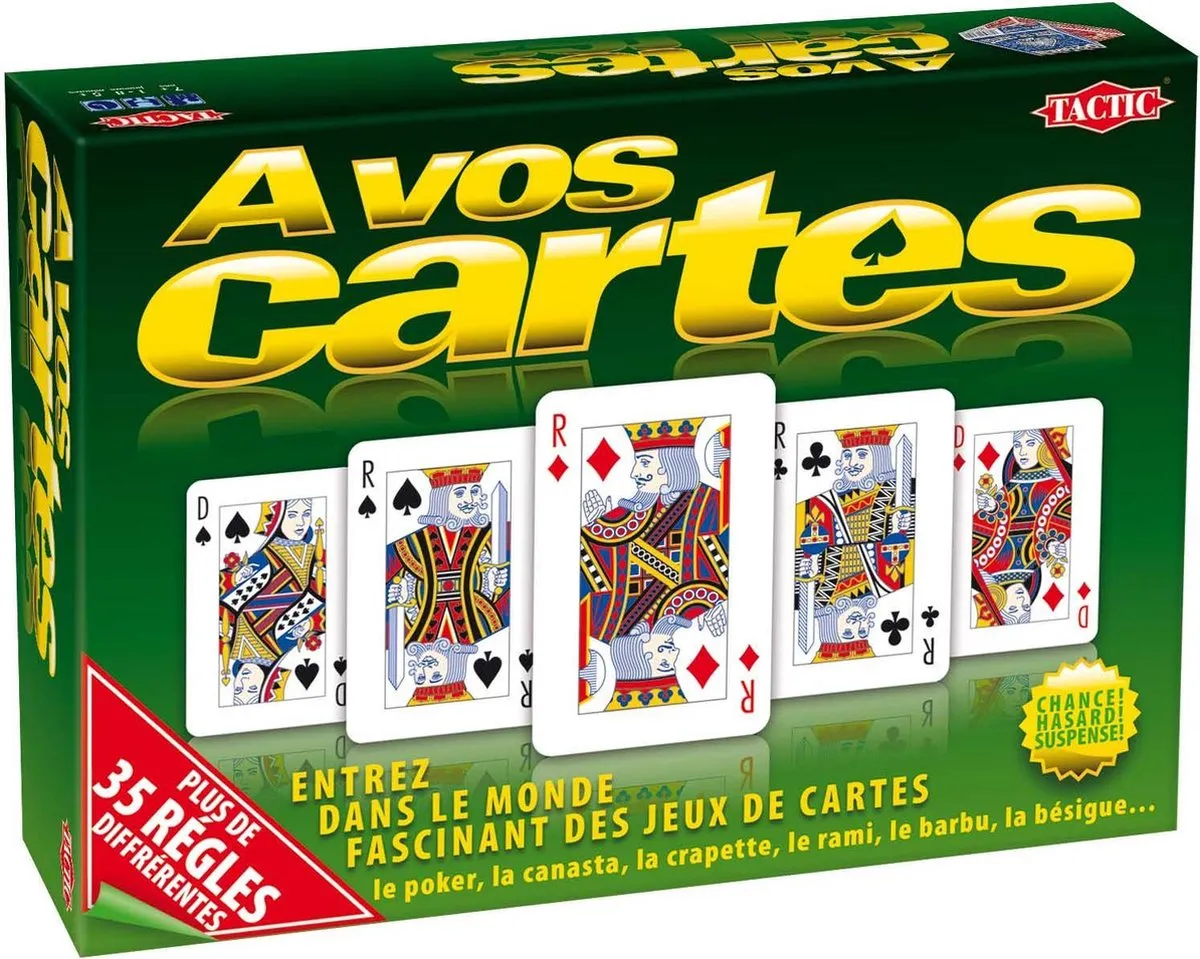 Tactic A vos cartes Kaartspel - 8 Spelers