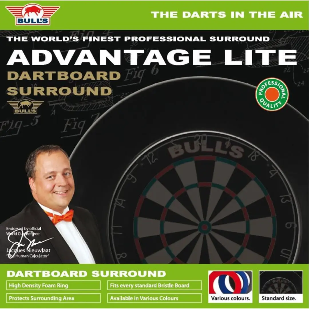 Bull's Plain PU Surround BU-68404 - Zwart