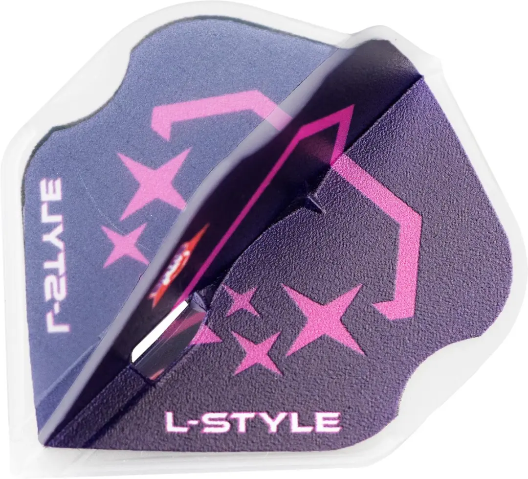 Bull's L1 Pro Dart Flights BU-51047 - Blauw/Rozemulticolor - 3 Stuks