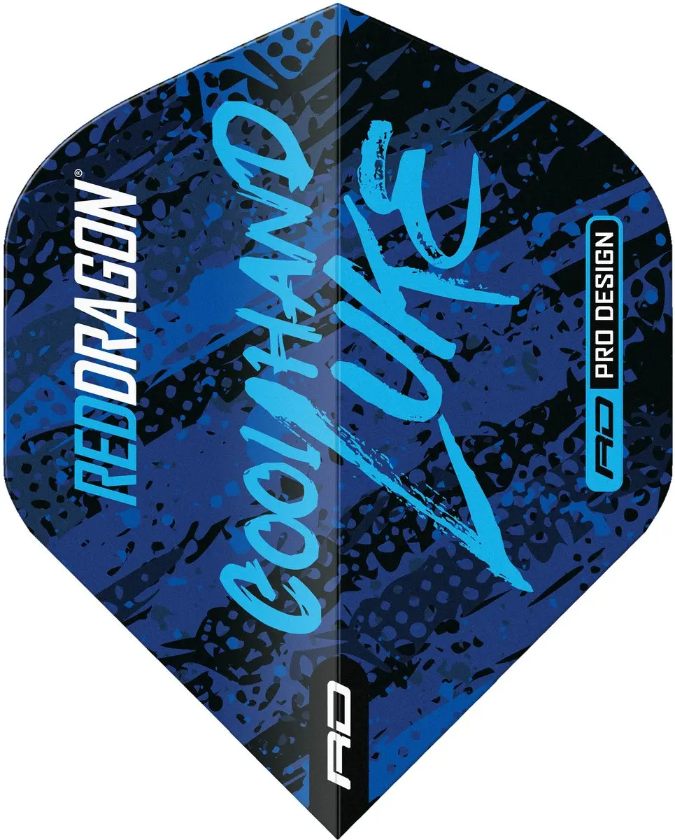Red Dragon Luke Humphries World Champion Dart Flights TF6997 - 3 Stuks