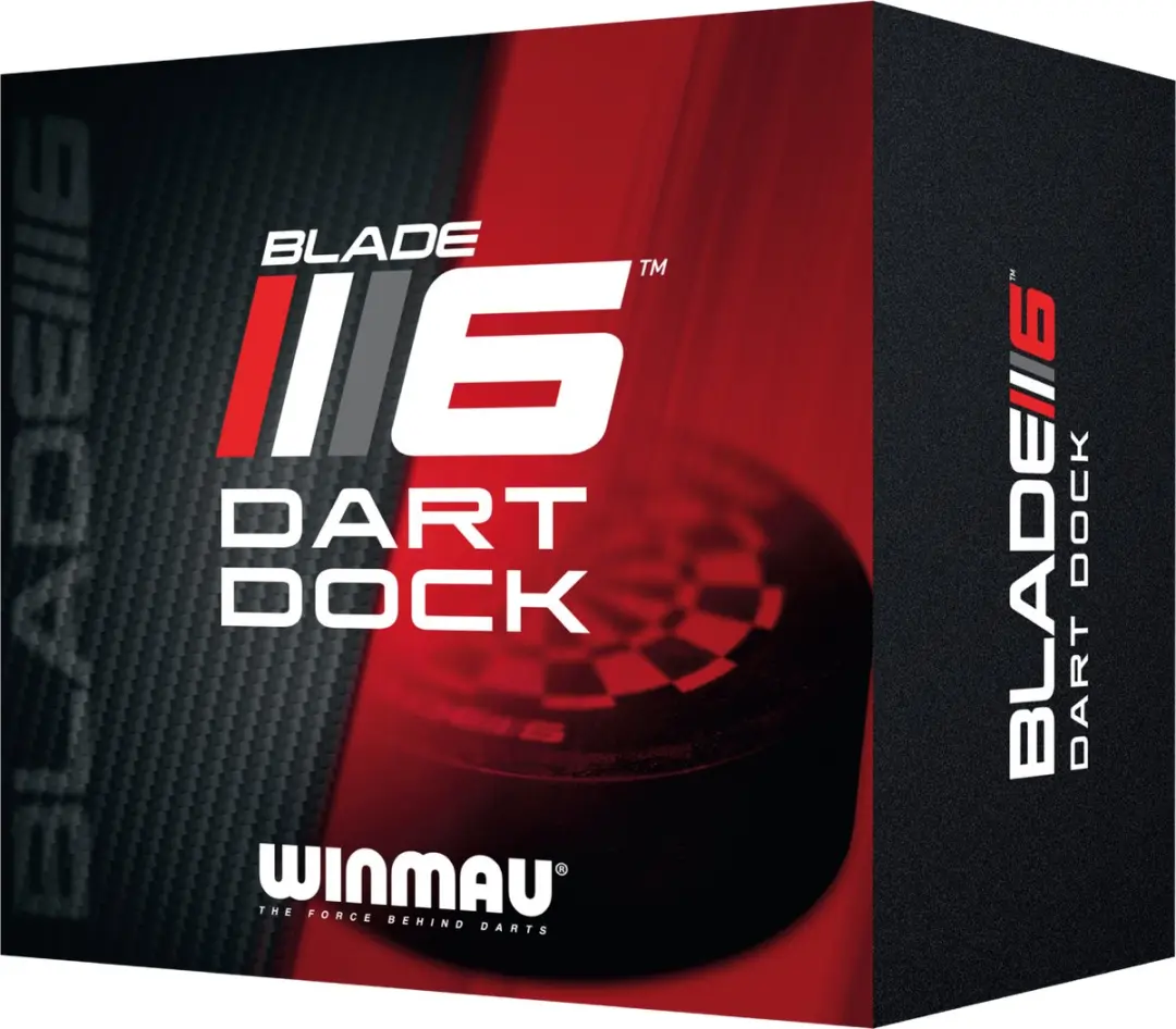 Winmau Blade 6 Dart Dock - 3 Stuks - Zwart