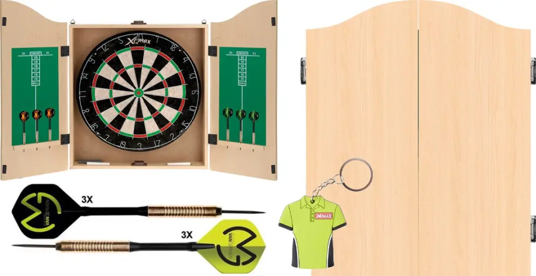 XQMax Michael van Gerwen Dartkabinet