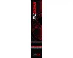 Red Dragon Soft Feel Dartmat Z0105 - Zwart - afbeelding 6 van 6