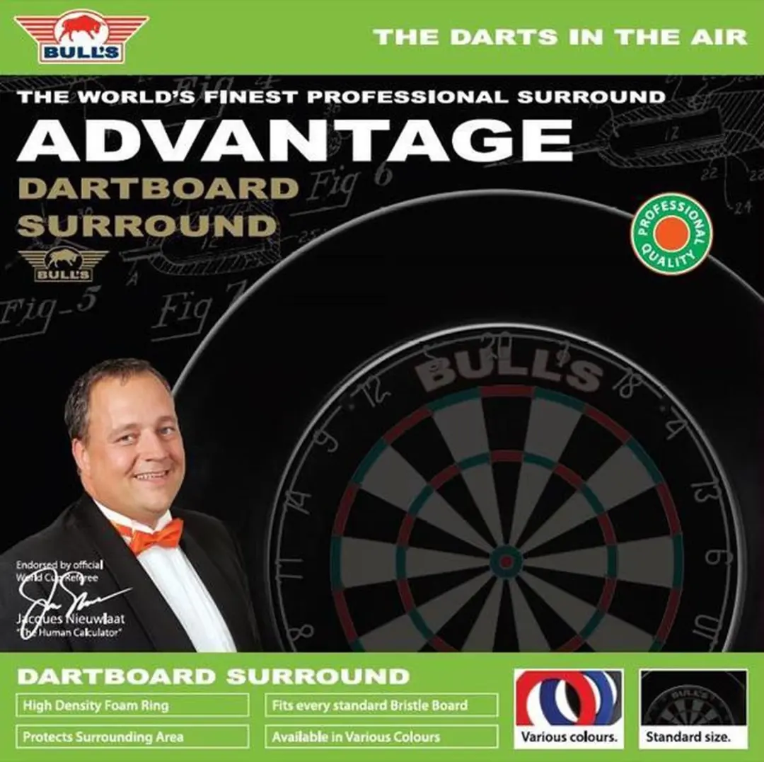 Bull's Dartsurroundring 68401 - Zwart