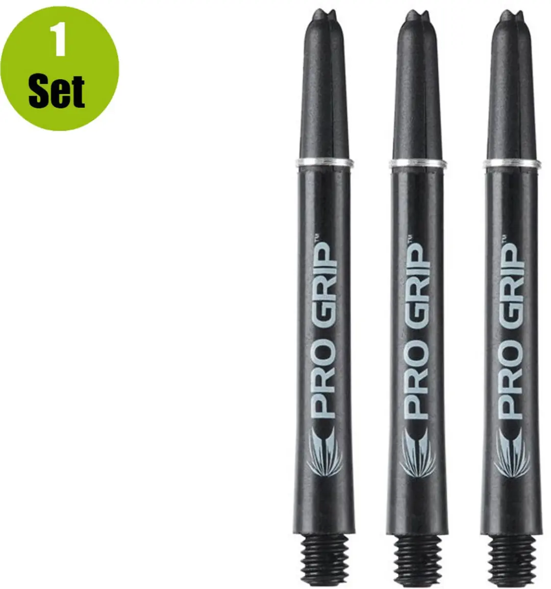 Target Pro Grip Shaft 110165 - 3 Stuks - Zwart