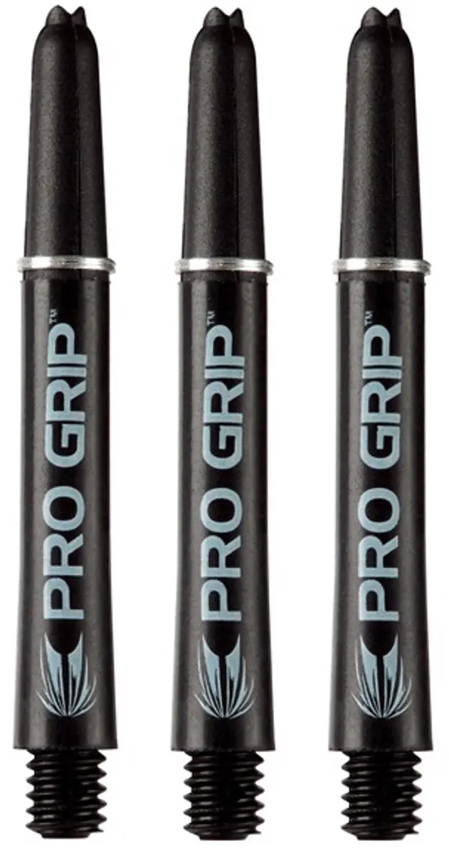 Target Pro Grip Shaft 110165 - 3 Stuks - Zwart