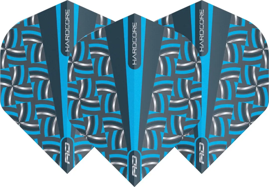 Red Dragon Hardcore Radical Blue Dart Flights TF6515