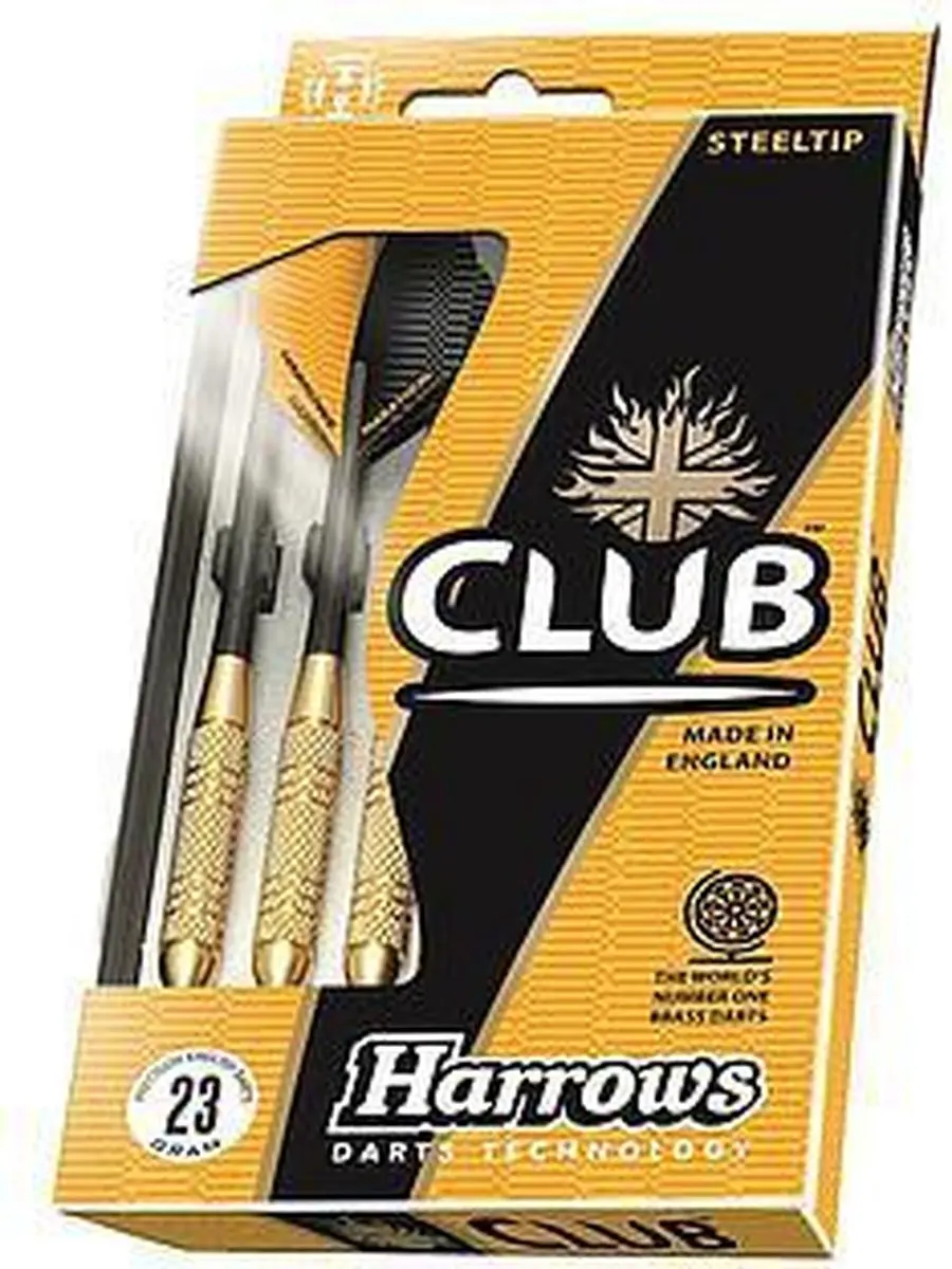 Harrows Club Brass 23Gk - Goud/Zwart