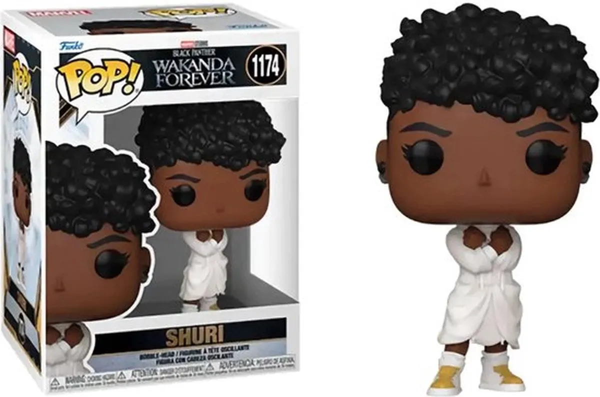 Funko POP! Wakanda Forever Shuri Marvel Verzamelfiguur 9cm - 63944 - Multicolor