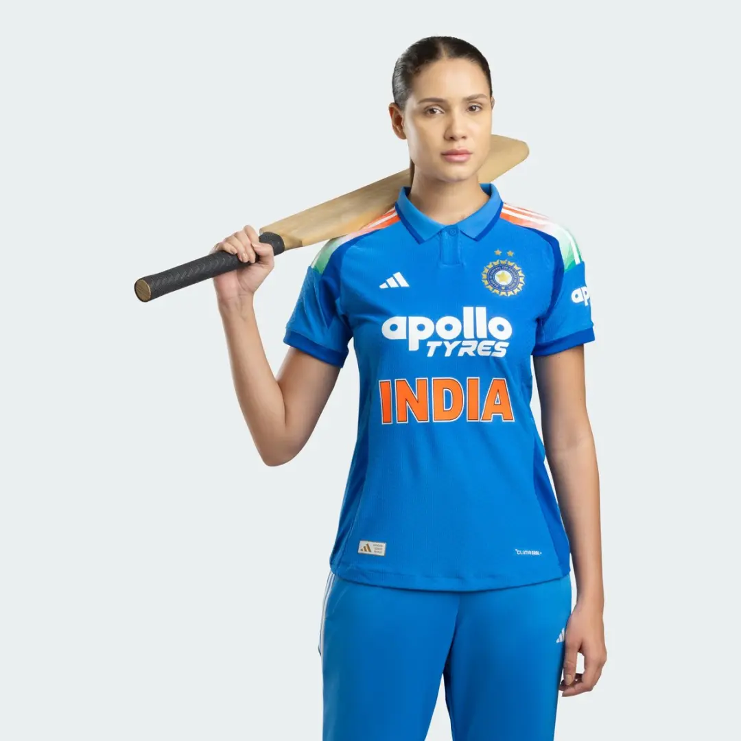 Adidas Performance India Odi Cricketshirt KY4189 - M - Blauw