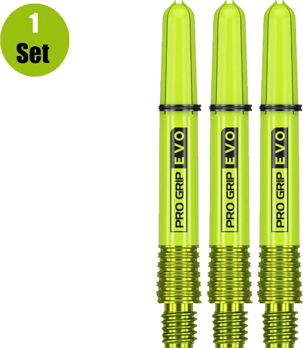 Target Pro Grip Evo Dart Shafts 380082 - Groen