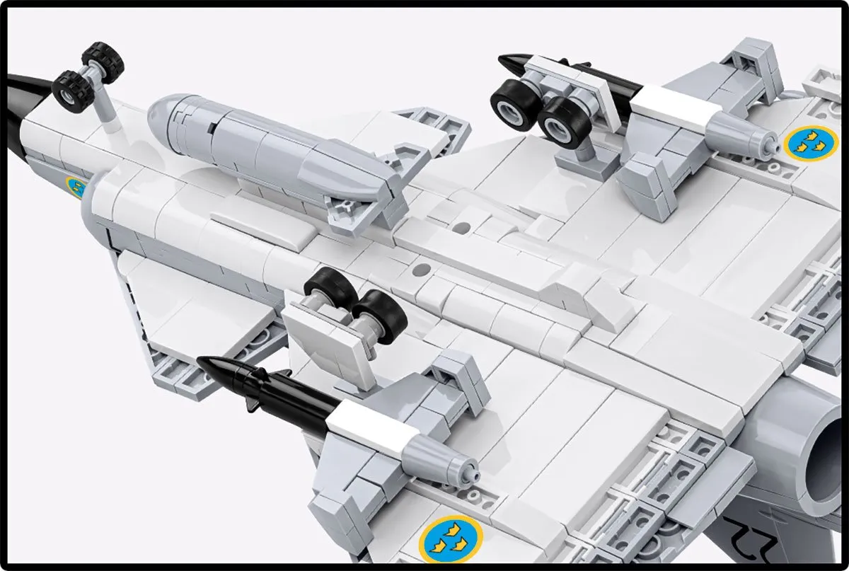 Cobi Saab AJ37 Viggen 5915 - 836 Stukken - Grijs