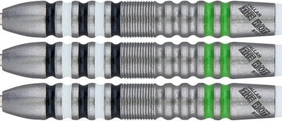 Unicorn Callan Rydz 80% Dartpijlen - 3 Stuks - Zilver