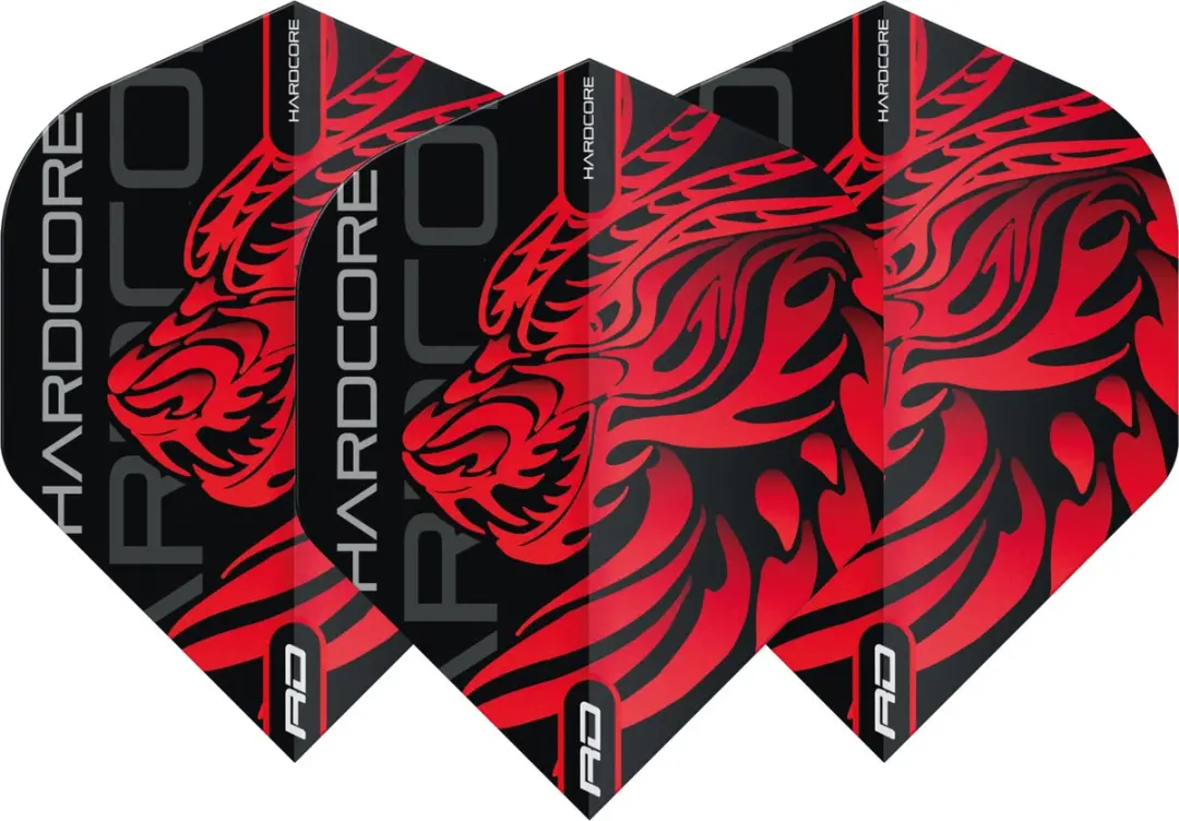 Red Dragon Jonny Clayton Hardcore Dragon Dart Flights