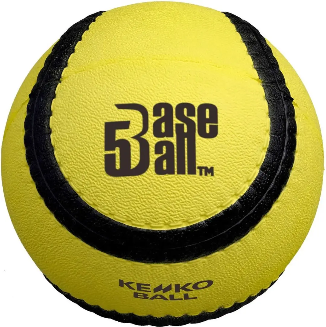 Kenko Baseball5 Set - 3 Ballen Geel