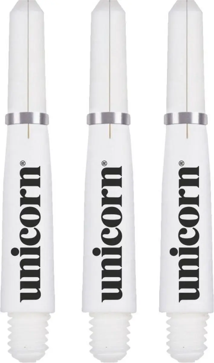 Unicorn Gripper 4 White Dart Shafts 78913 - 3 Stuks