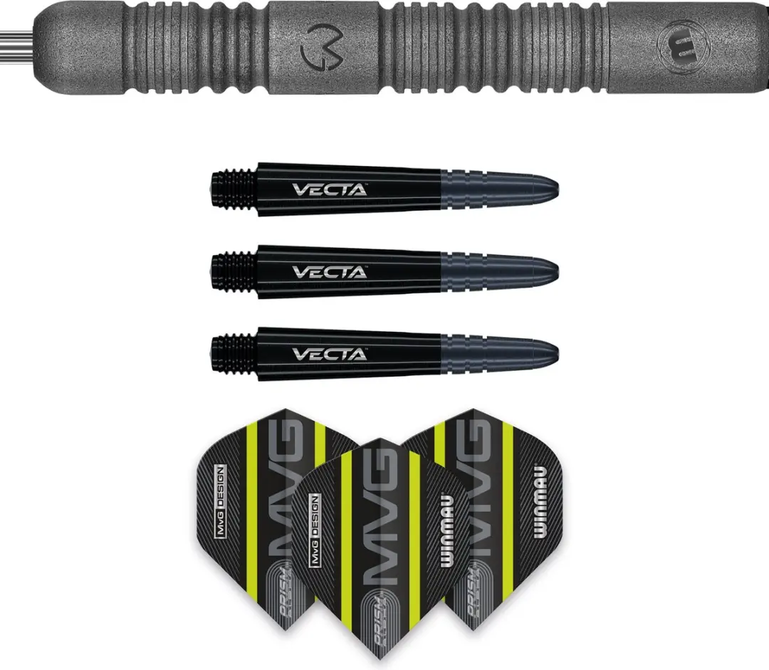 Winmau Michael van Gerwen Exact 90% Dartpijlen - 3 Stuks - afbeelding 6 van 6