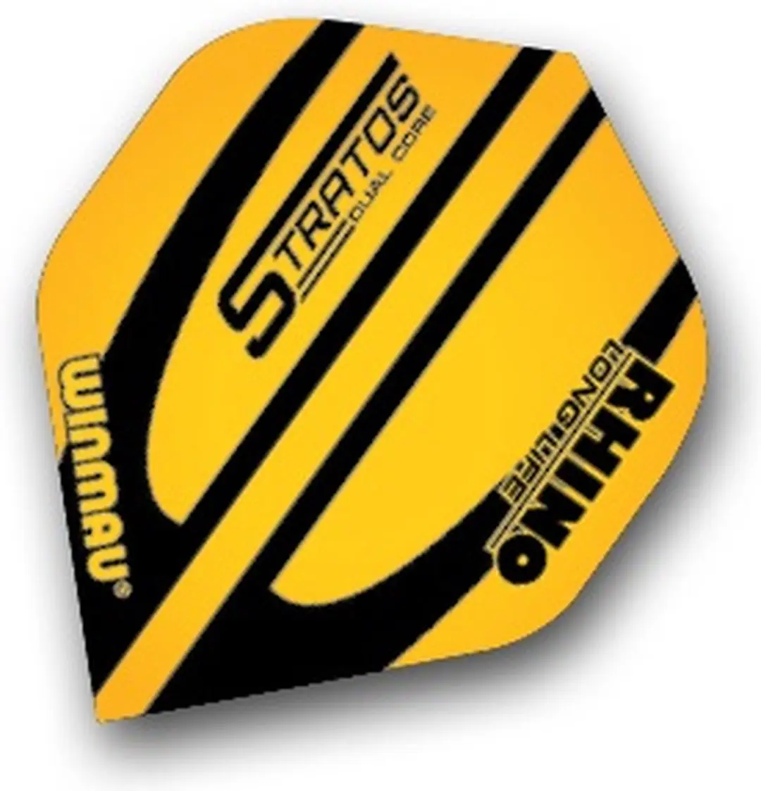 Winmau Stratos Flight Dartvleugels 6905-168 - 3 Stuks - Geel