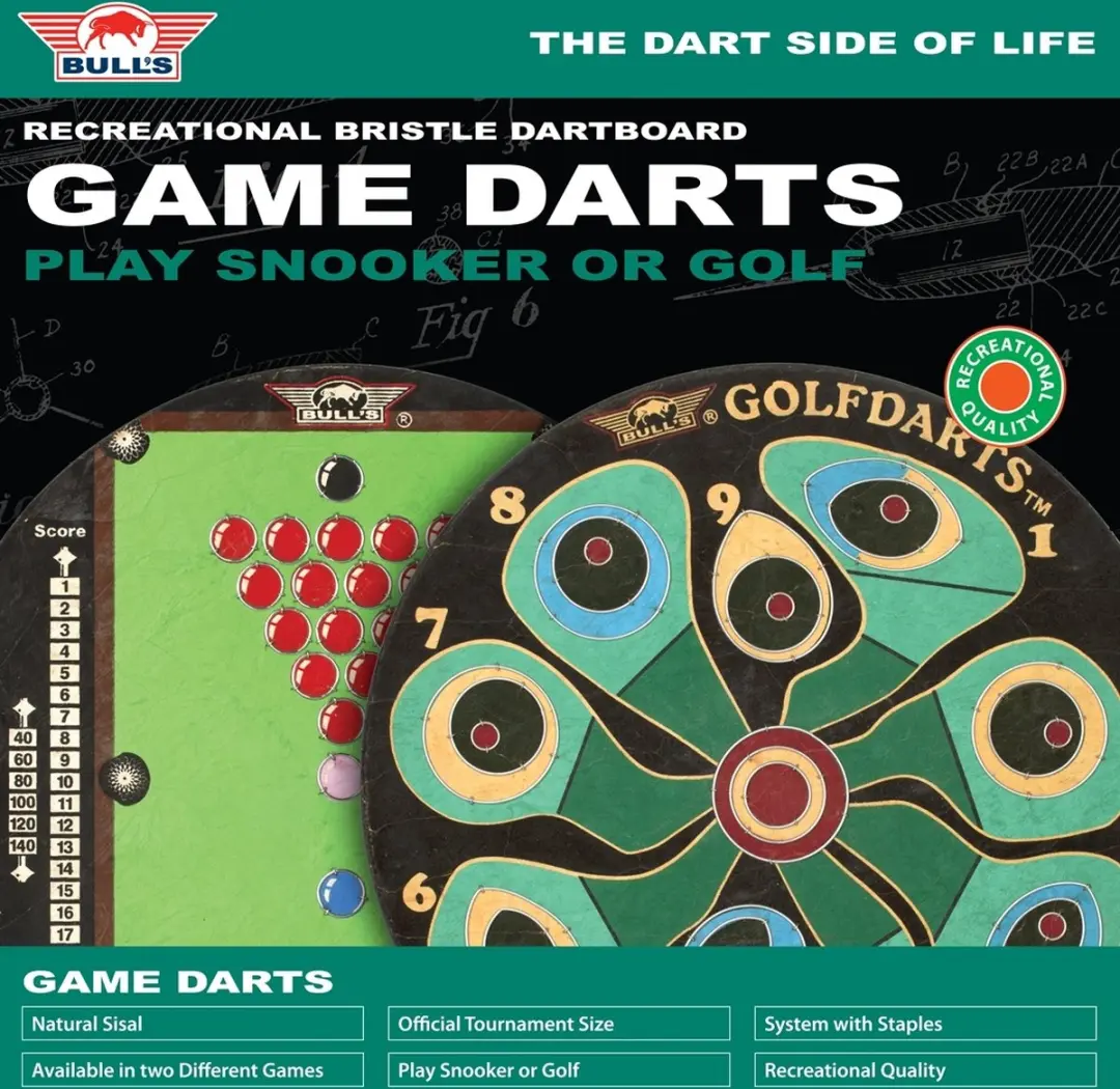 Bull's Gameboard Snooker Dartbord