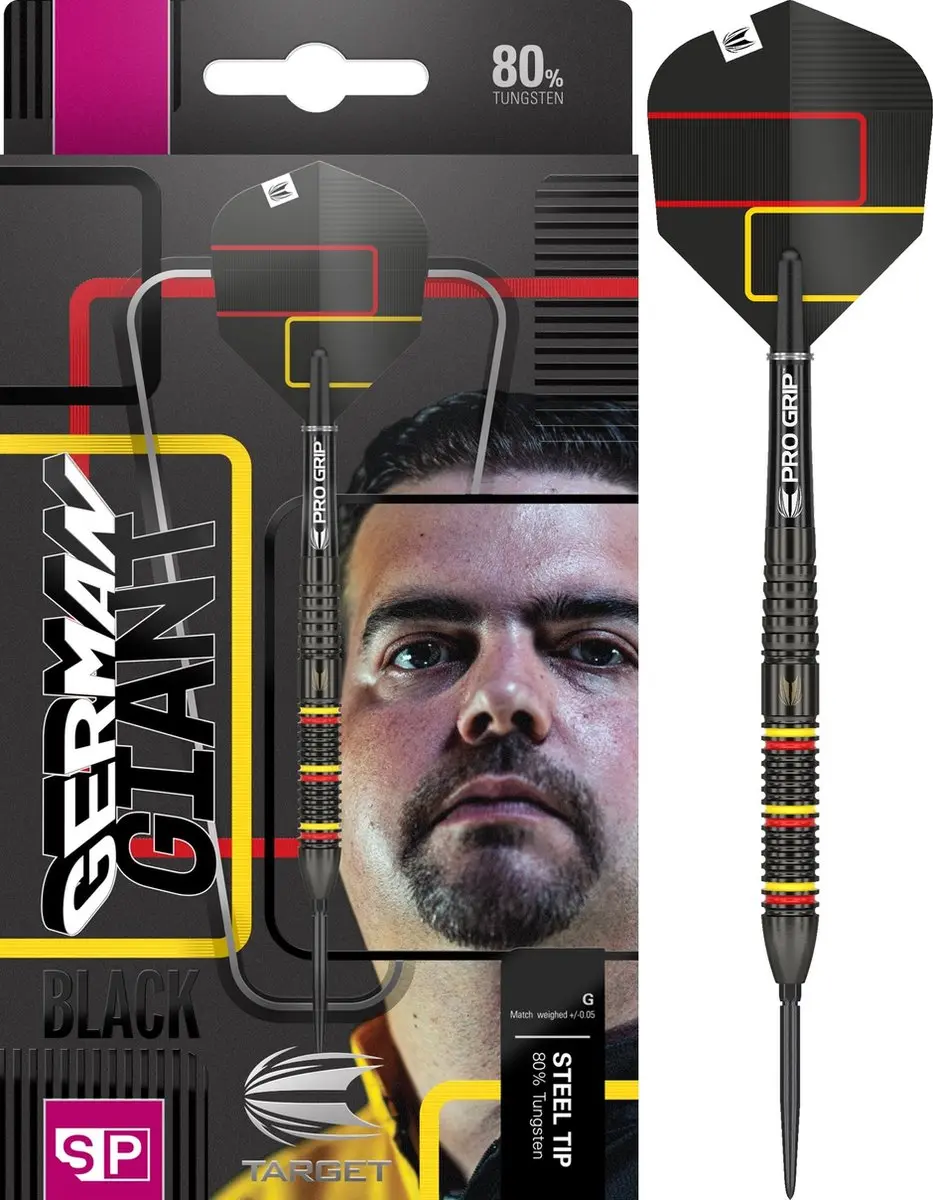 Target Gabriel Clemens Swiss Point Black Dartpijlen 23g
