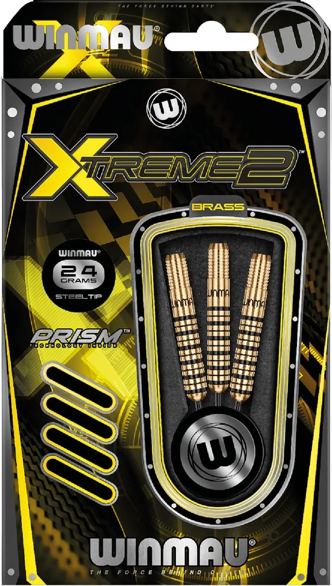 Winmau Xtreme2 Dartpijlen 3 Stuks - Koper