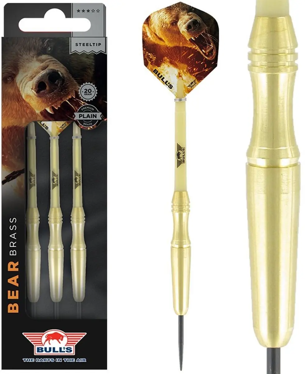 Bull's Bear Brass Dartpijlen 20g