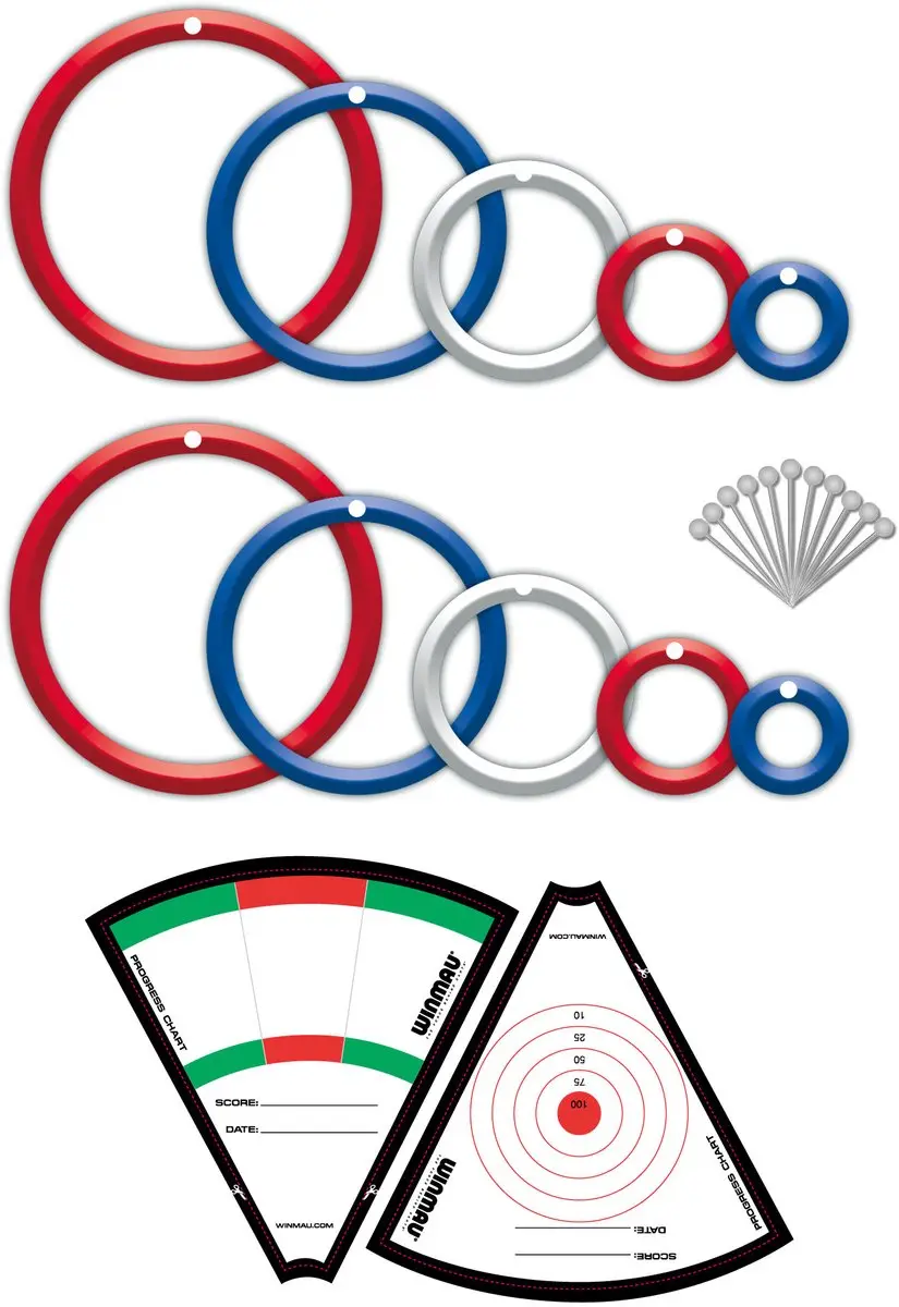 Winmau PDC Ultimate Practice & Accessory Kit - Multi-kleur