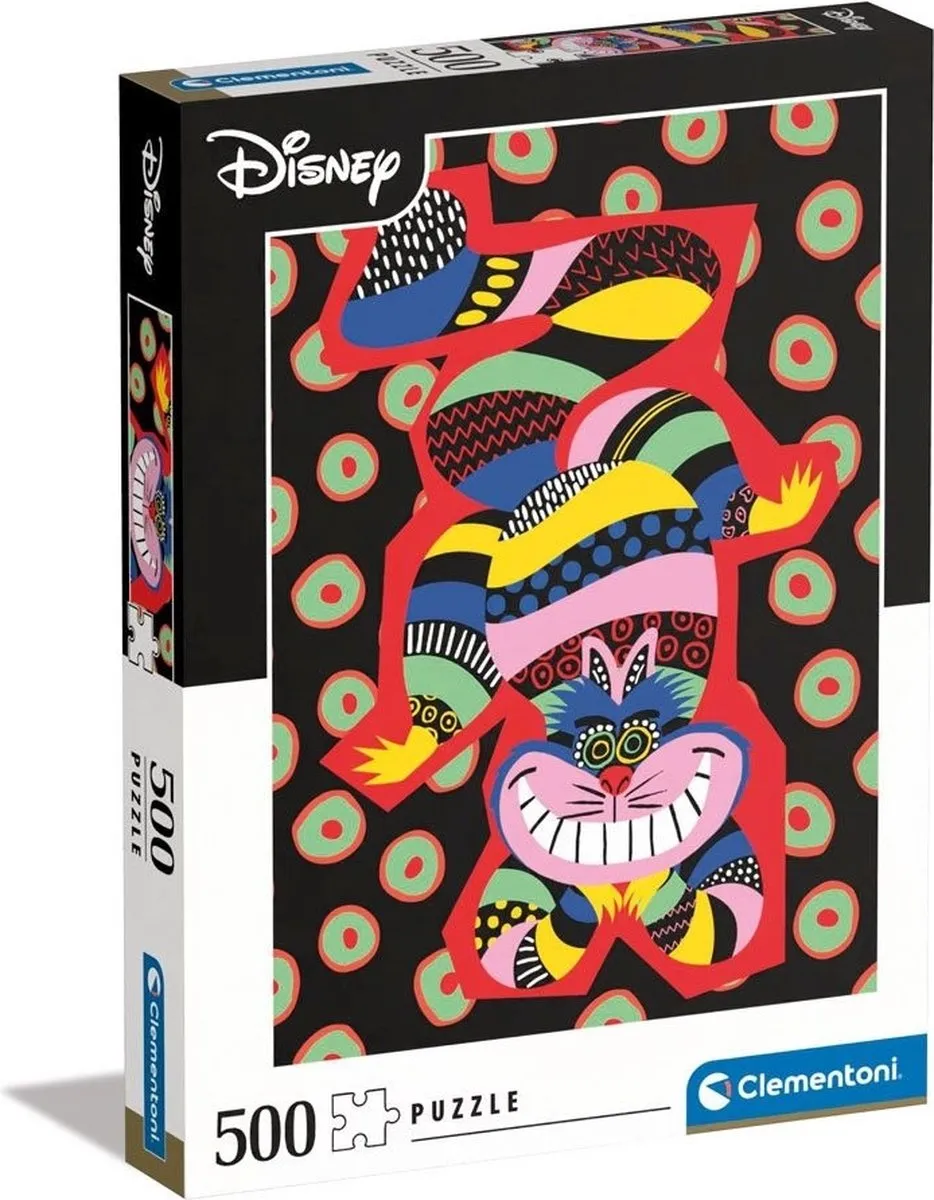 Clementoni Disney The Cheshire Cat Puzzel 500 Stuks