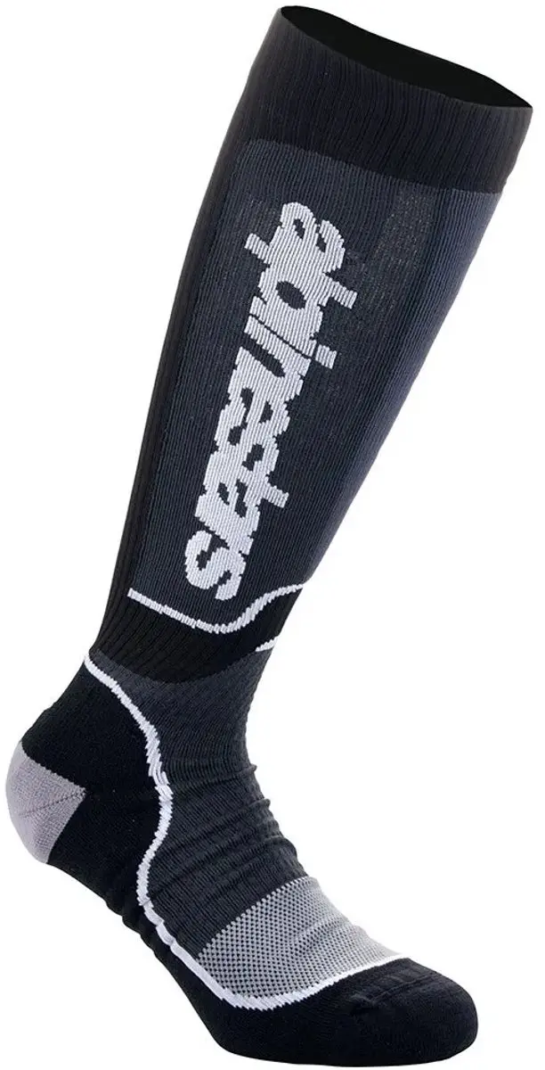 Alpinestars Mx Plus Sokken - Kinderen 34-38 - Zwart