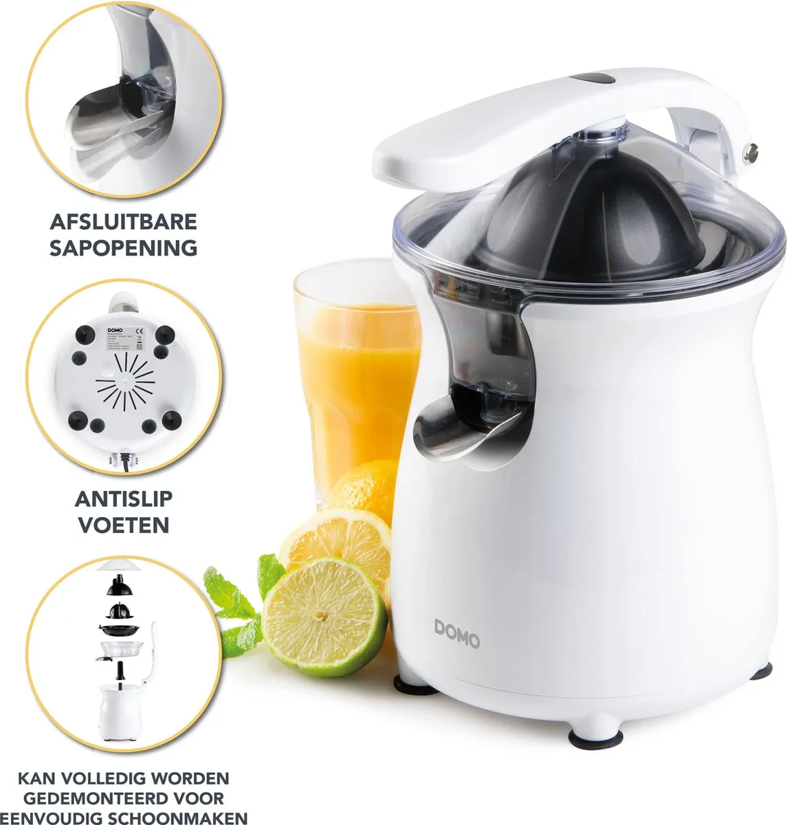 Domo DO9269J Fruitpers - 160W - Wit