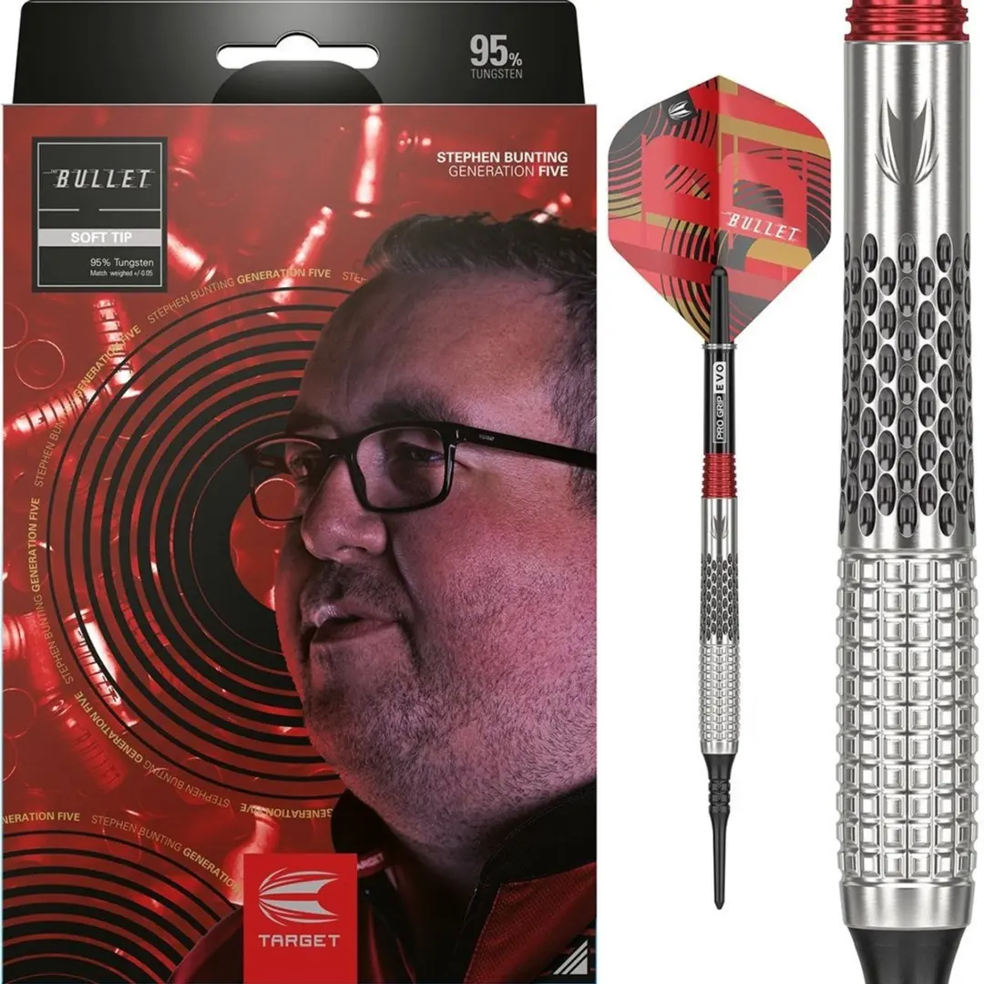 Target Stephen Bunting Gen 5 Soft Tip Darts 3 Stuks