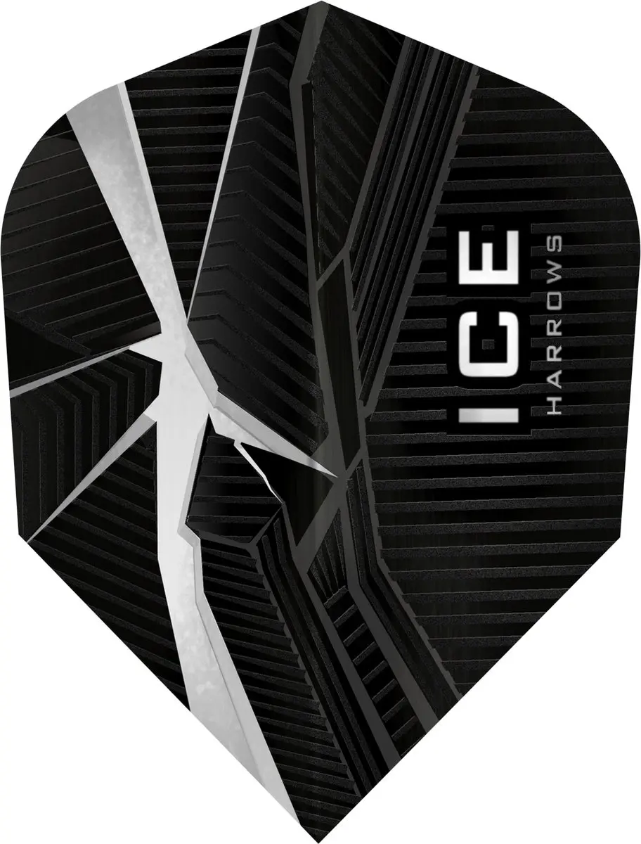 Harrows ICE Recut Clear Dart Flights FB3401