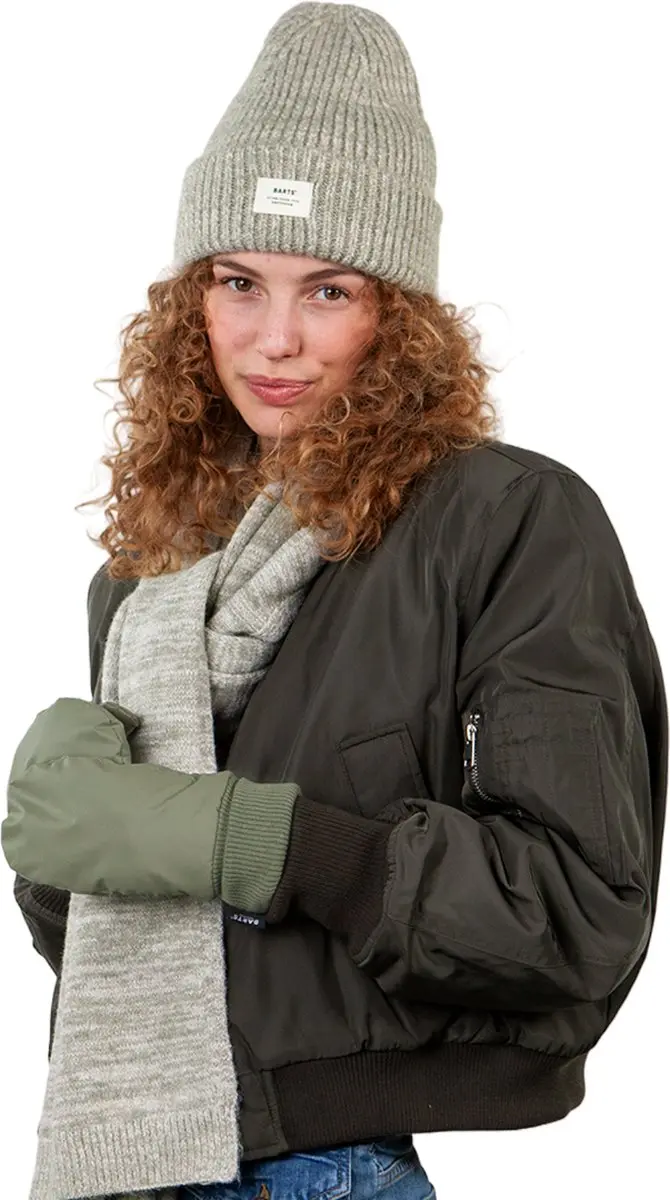 Barts Owlet Beanie Dames Muts - Groen - One Size