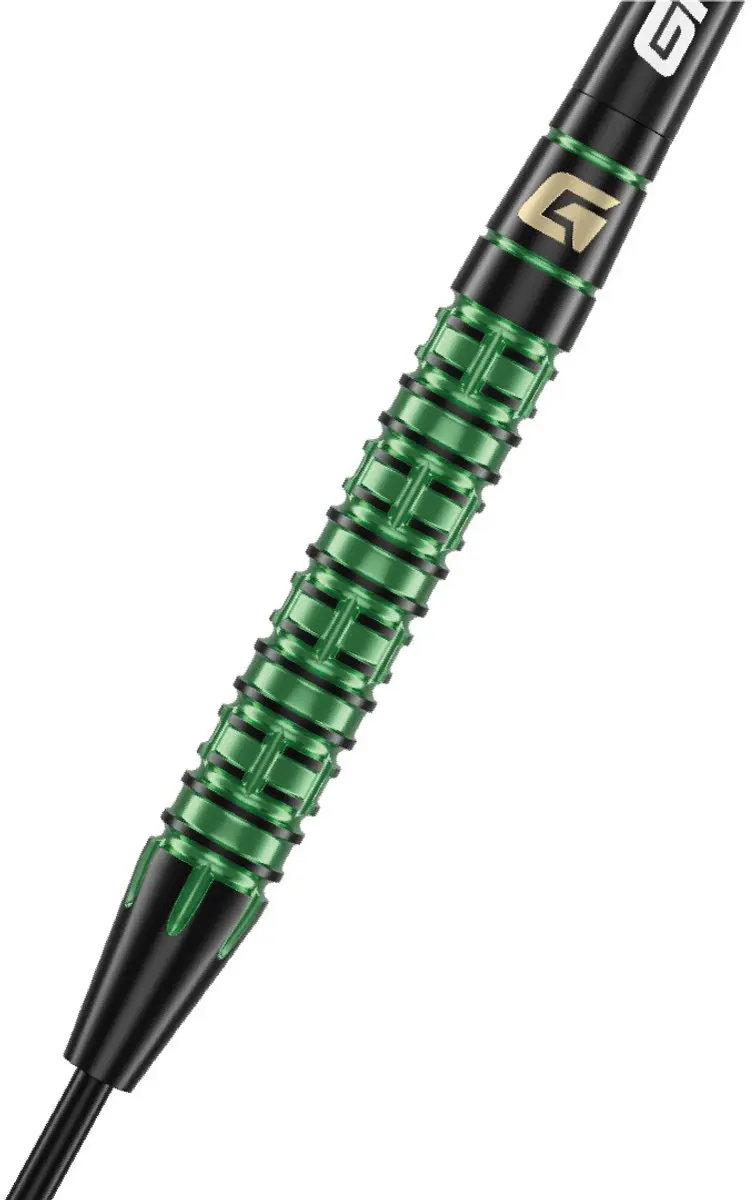 goat Athlete Green Brass Dartpijlen