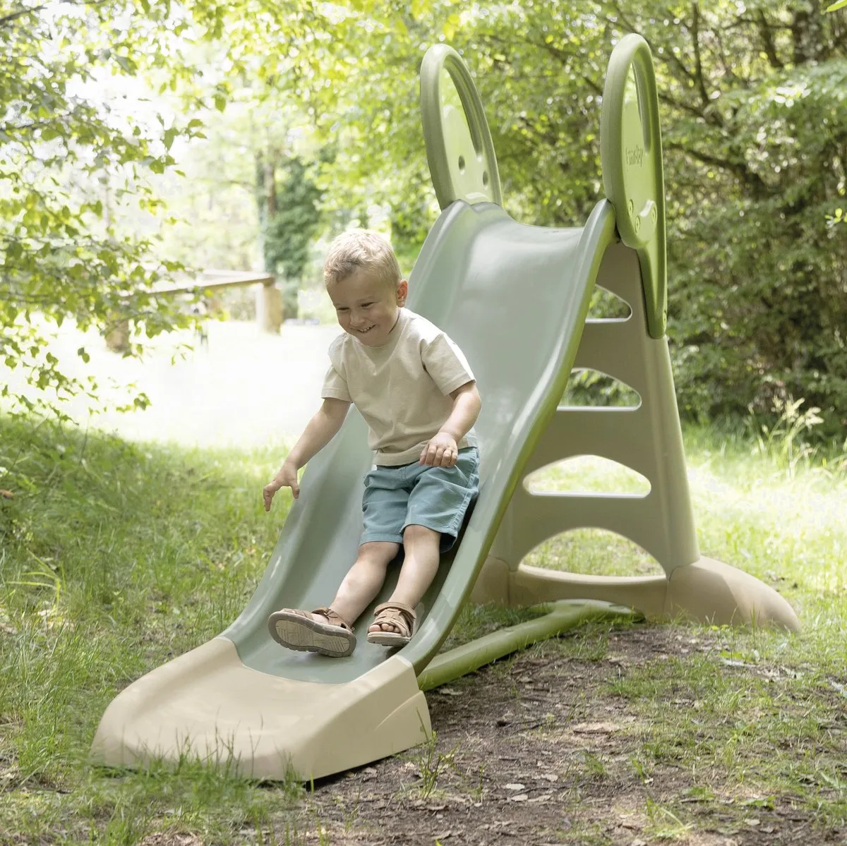 Smoby Life Glijbaan XL Peuter 7600820304 - Groen/Beige