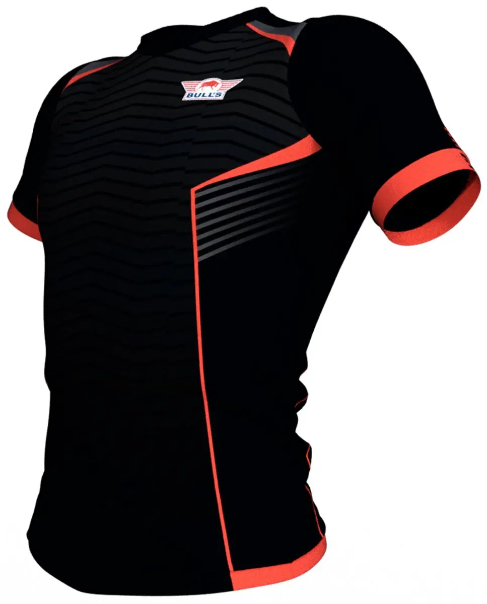 Bull's Basic Sportshirt Dart Zwart - S