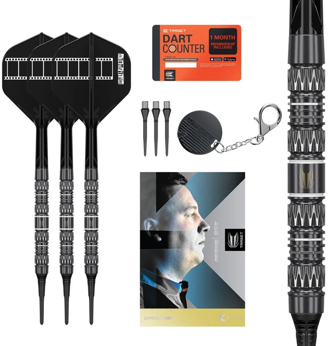 Target Chris Dobey 95K 95% Soft Tip Darts