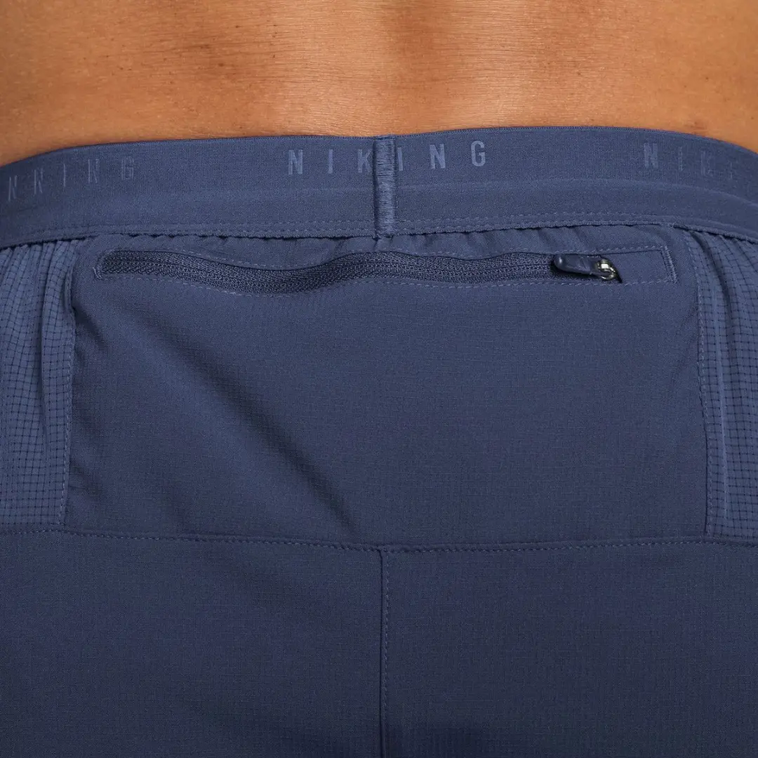 Nike Df Stride 5in Short Heren - Blauw M