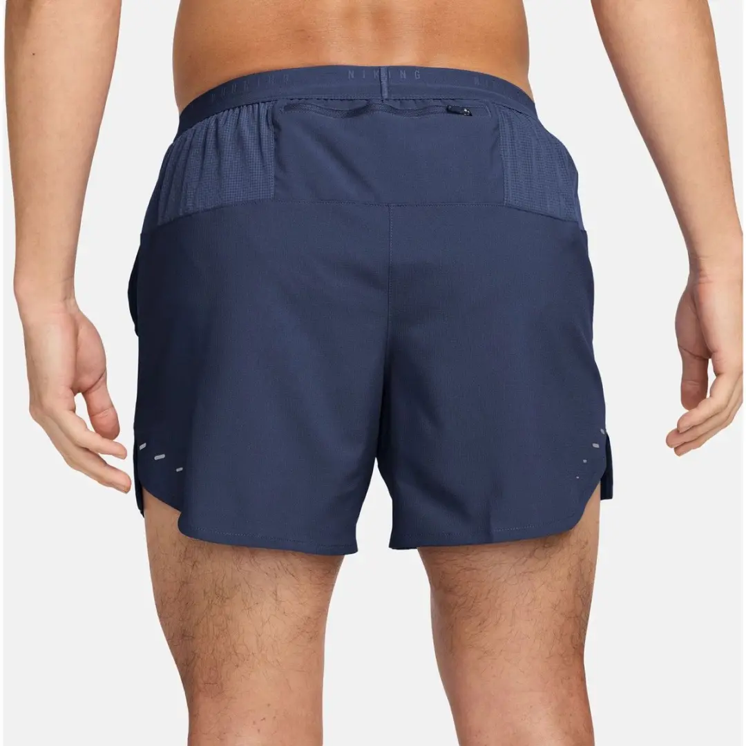 Nike Df Stride 5in Short Heren - Blauw M