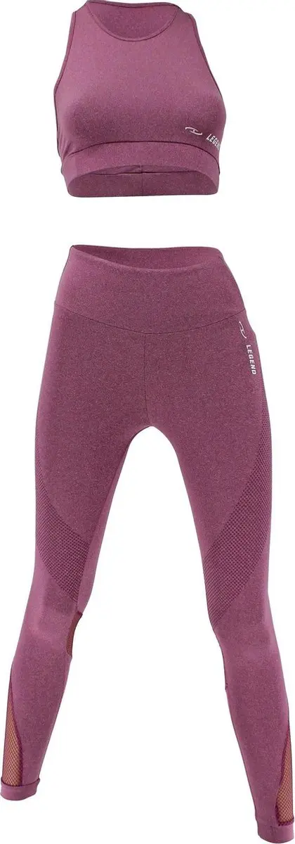Legend Sportlegging Mesh Y4730028 - S - Paars