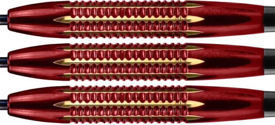 Bull's Kim Huybrechts Hurricane Brass Darts 21g - 3 Stuks