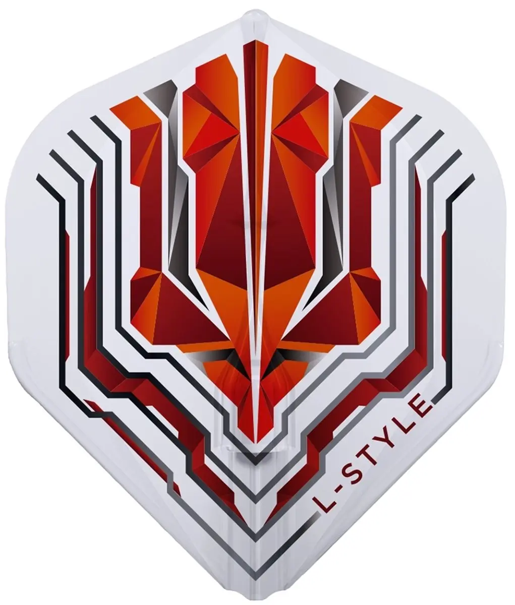 L-Style Champagne Flight EZ L1 Standard Origin Series FL1013 - 3 Stuks - Rood/Transparant