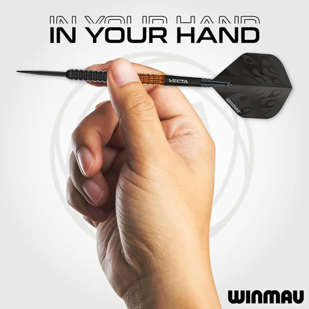 Winmau Team 360 Ben Townley Dartpijlen 3 Stuks - Brons/Zwart/Zilver