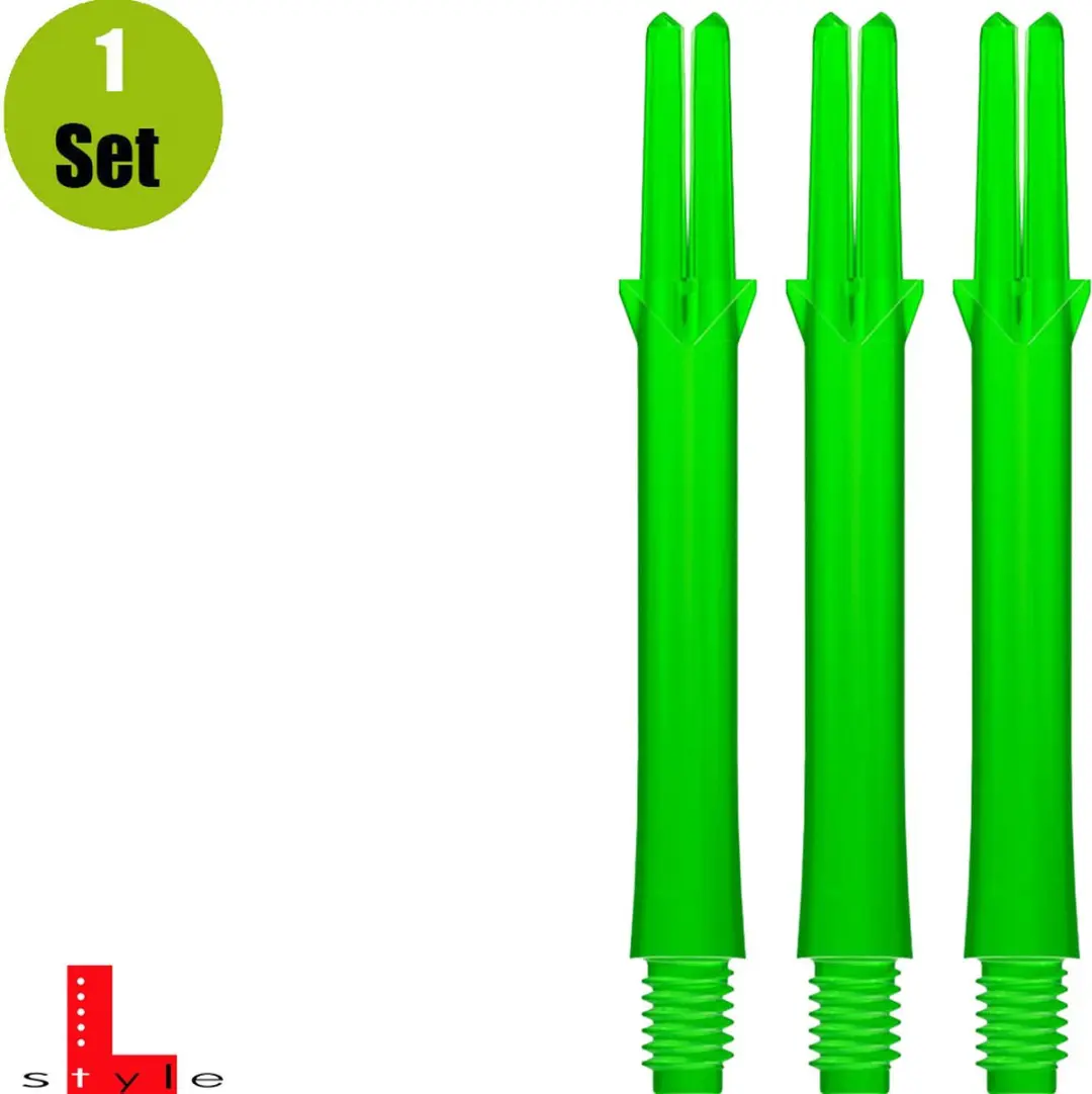 L-Style L-Shaft Locked Straight Dart Shafts SL1054 - Groen