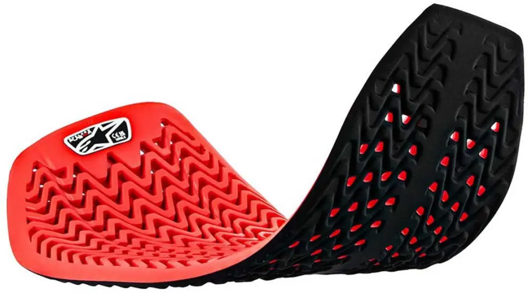 Alpinestars Nucleon Plasma Rugbeschermer - Maat S - Rood/Zwart