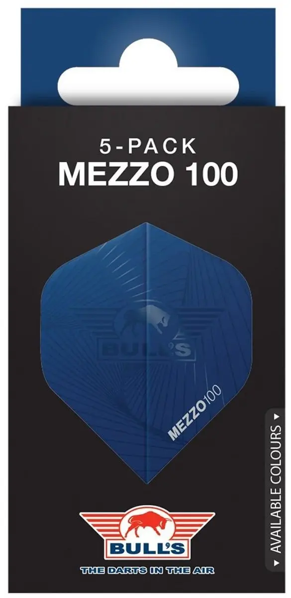 Bull's Mezzo 100 No.2 Flights - 15 Stuks - Roze