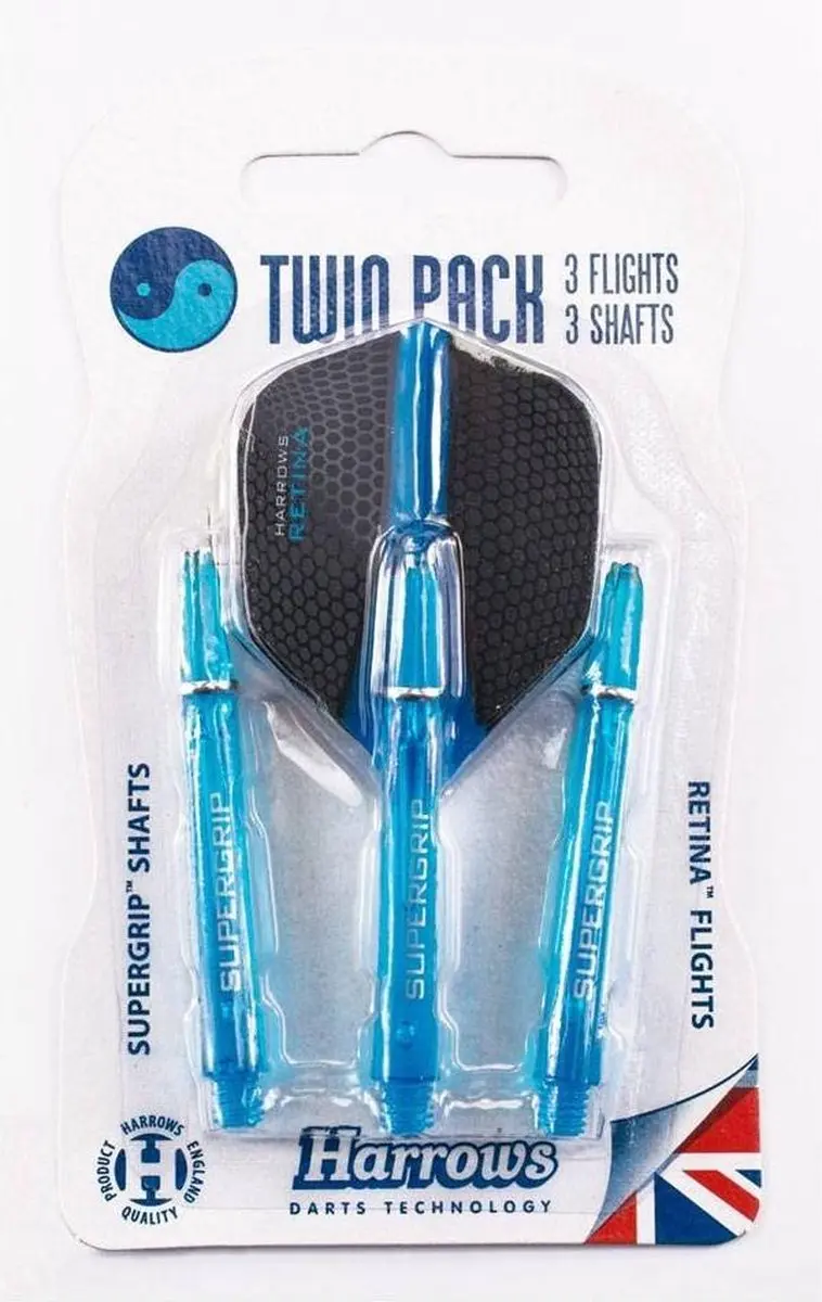 Harrows TWIN PACK Aqua 194589 - Blauw/Zwart