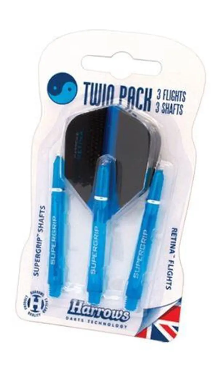 Harrows TWIN PACK Aqua 194589 - Blauw/Zwart